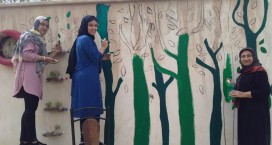 دیوار سبز با همراهی شهروندان مشارکت پذیر در ۲ منطقه کاشان اجرا شد